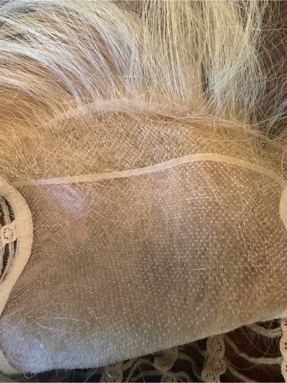 Jon Renau Elizabeth luxury blonde synthetic hair wig 13” length  Pre-loved - Picture 10 of 11